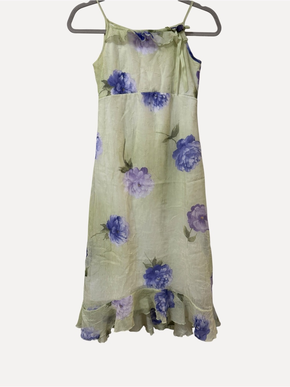 Biscotti collection floral chiffon midi dress women’s 10 cottagecore fairycore
